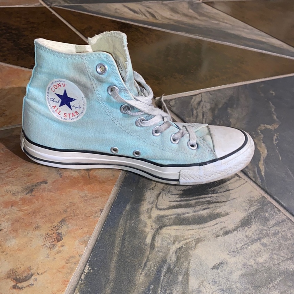 Converse All Star High Tops - Teal - W8